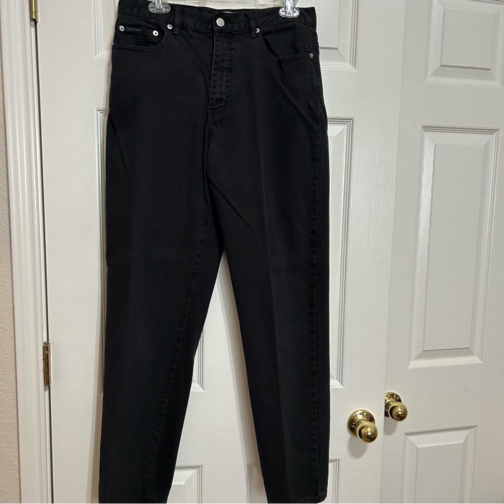 Calvin Klein Jeans Women's Black Straight Leg
